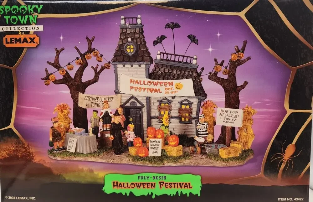 Lemax Spooky Town Halloween Halloween Festival 2004 Village Accessory 43422